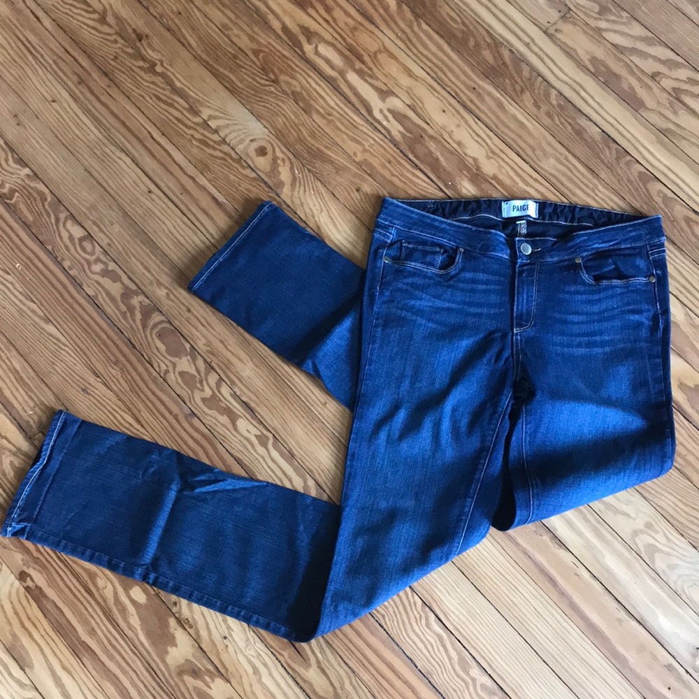 Paige straight jeans